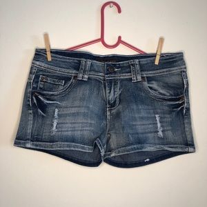 ABM Light Blue Denim Jean Shorts size 9